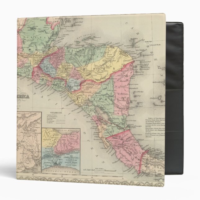 Central America 8 Binder (Front/Inside)