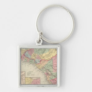 Central America 8 Keychain