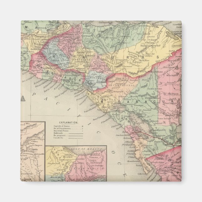 Central America 8 Magnet (Front)