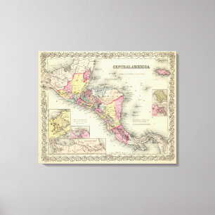 Central America 9 Canvas Print