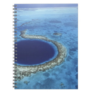CENTRAL AMERICA, Belize, Large coral reefs off Notebook
