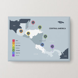 Central America Map