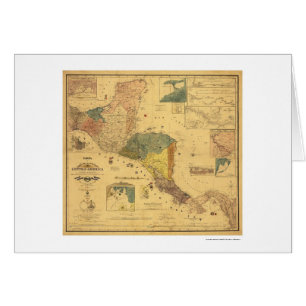 Central America Map 1862