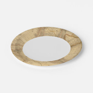 Central America Paper Plate