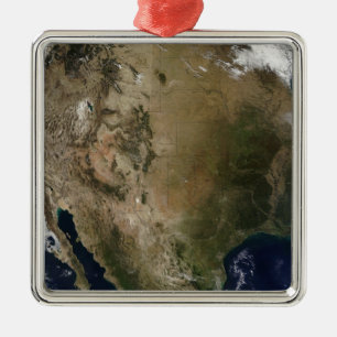 Central and western United States Metal Ornament