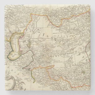 Central Asia 2 Stone Coaster