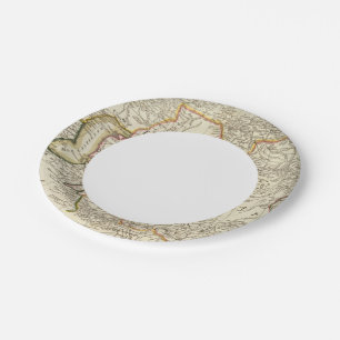 Central Asia Paper Plate
