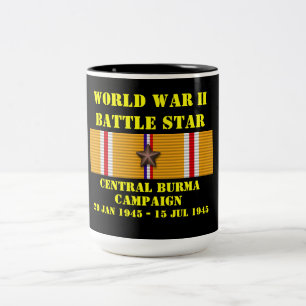 Central Burma Campaign Two-Tone Coffee Mug