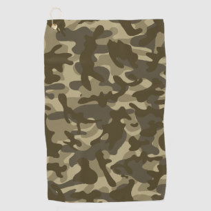 Central Camouflage Golf Towel