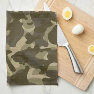 Central Camouflage Kitchen Towel
