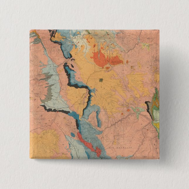 Central Colorado 2 Inch Square Button (Front)