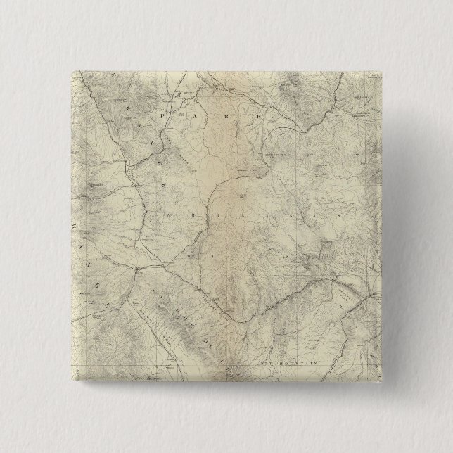 Central Colorado 2 Inch Square Button (Front)