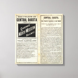 Central Dakota Canvas Print