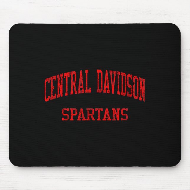 Central Davidson High School Hs Lexington Nc Vinta Mouse Pad (Front)