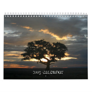 Central, East African animal calendar - Customized