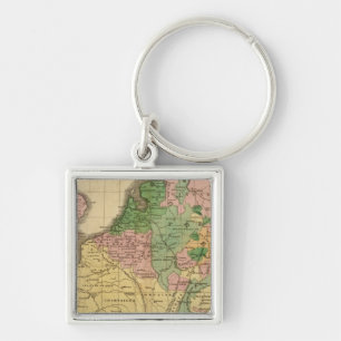Central Europe 2 Keychain