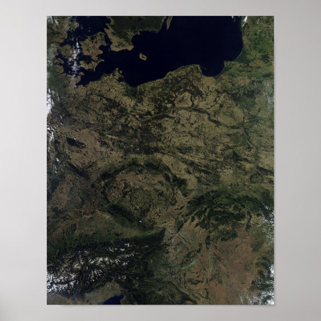 Central Europe Poster (Front)