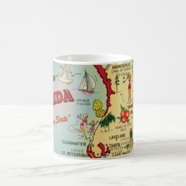 Central Florida Map Mug (Center)