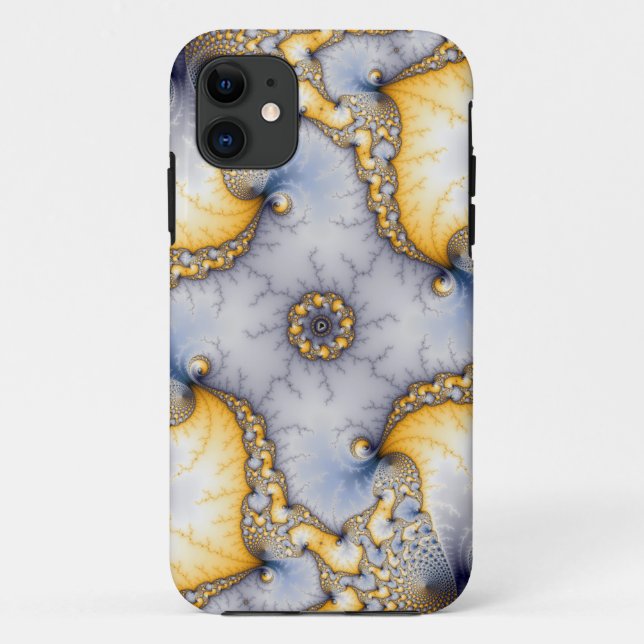 Central - Fractal Art Case-Mate iPhone Case (Back)