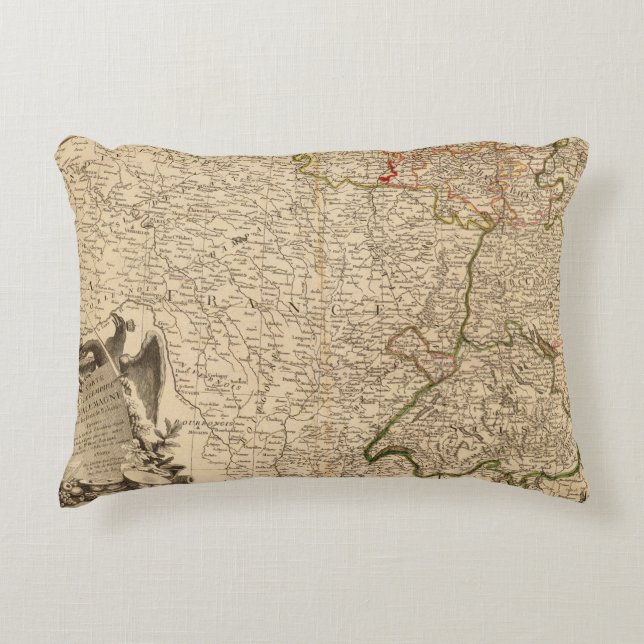 Central Germany 3 Decorative Pillow (Front)