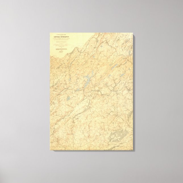 Central Highlands of New Jersey Canvas Print (Front)
