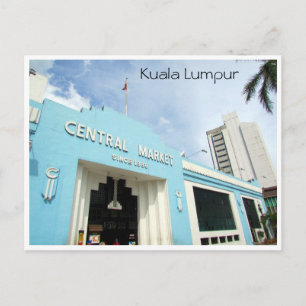 central market kl postcard