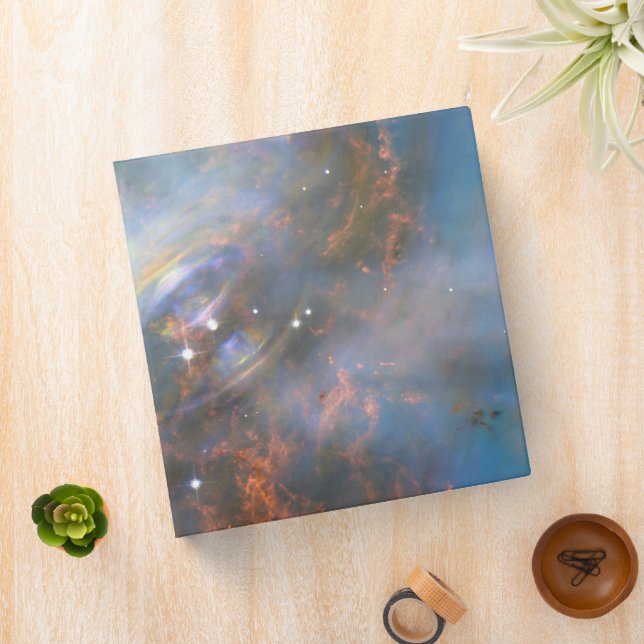 Central Neutron Star In The Crab Nebula. Binder (In Situ)
