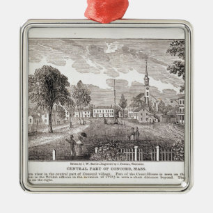 Central of Concord, from 'Historical Metal Ornament