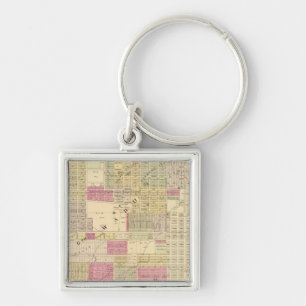 Central Omaha, Nebraska Keychain