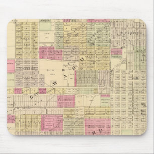 Central Omaha, Nebraska Mouse Pad