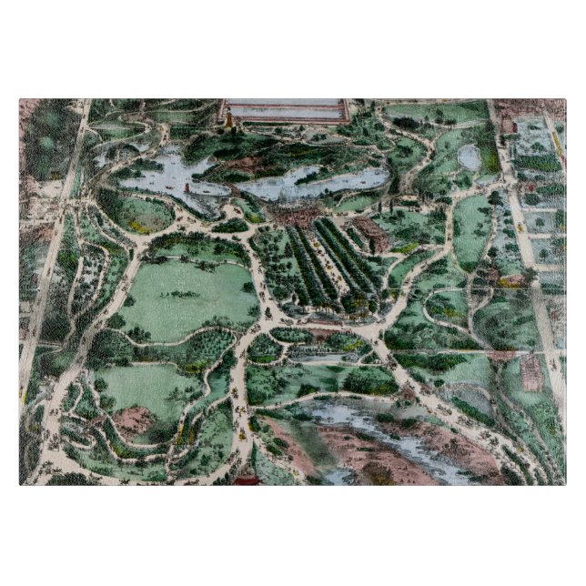 CENTRAL PARK, 1860 CUTTING BOARD (Front)