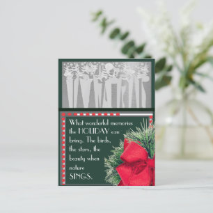 Central Park Flat 5x7 Holiday Card