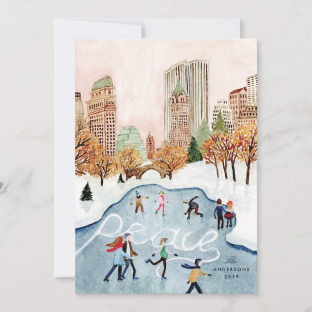 Central Park Holiday Card (Front)