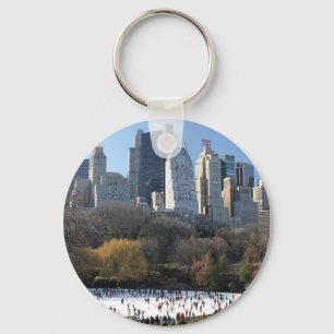 Central Park Ice Rink Keychain