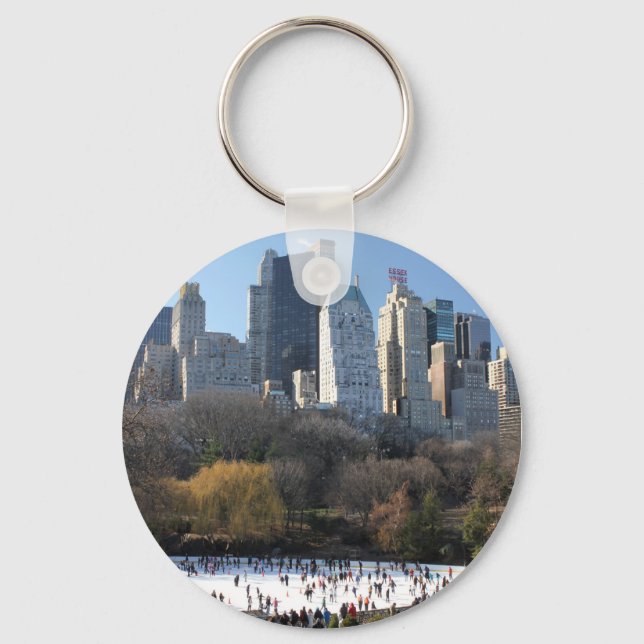Central Park Ice Rink Keychain (Front)