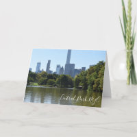 Central Park Lake New York City NYC Photography