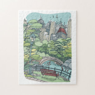 Central Park   New York City, NY Jigsaw Puzzle