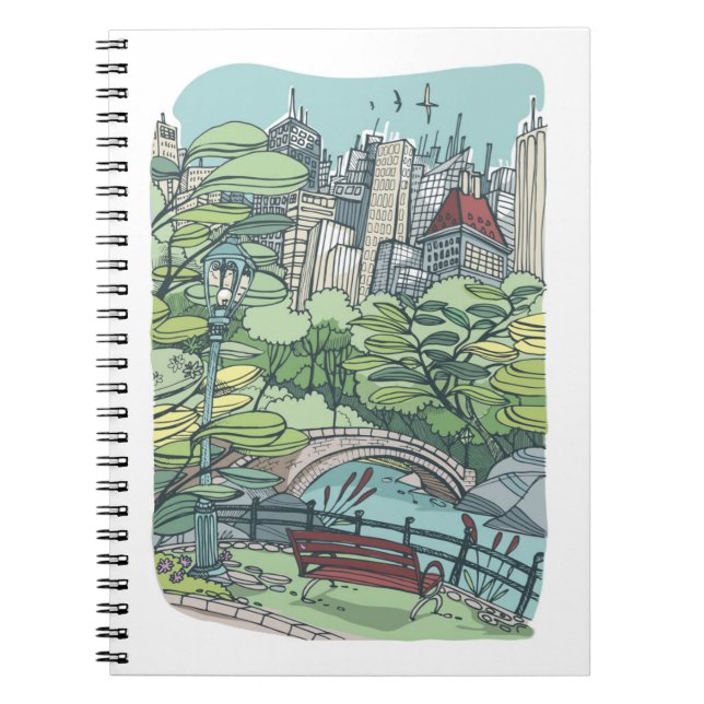 Central Park | New York City, NY Notebook (Front)