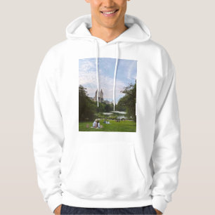 Central Park New York City Skyline & Lake Scenic  Hoodie