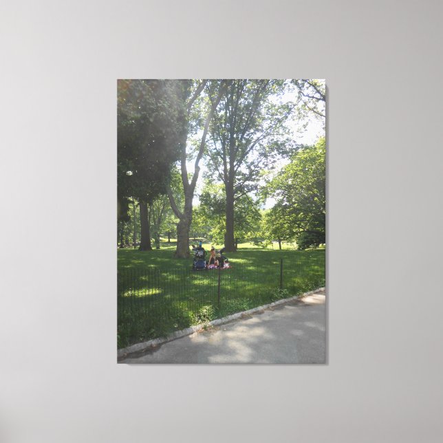 Central Park, New York City, USA Canvas Print (Front)