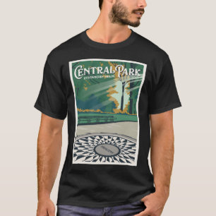 Central Park New York Travel  T-Shirt