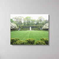 Central Park NYC Conservatory Garden Photo Canvas