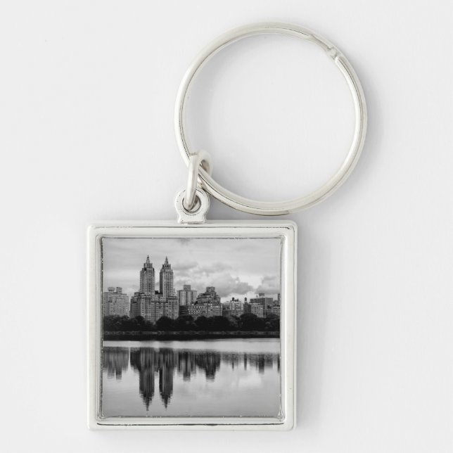 Central Park, NYC Skyline Keychain (Front)