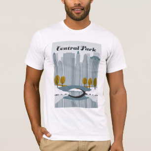 Central Park, NYC - Snow T-Shirt