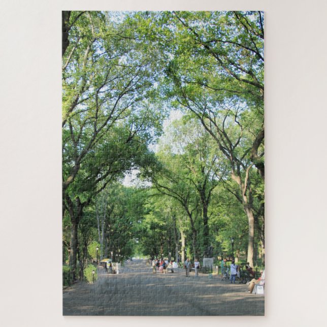 Central Park: Poet's Walk in the Summer Jigsaw Puzzle (Vertical)