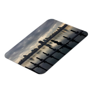 Central Park Reservoir New York City Sunrise NYC Magnet