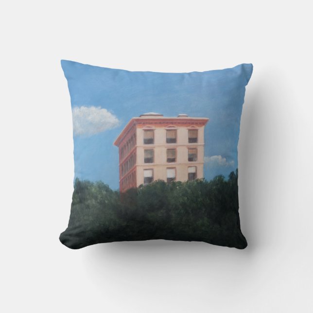 Central Park USA 2012 Throw Pillow (Front)