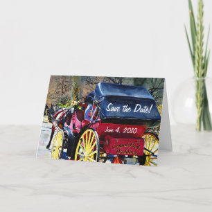 Central Park Wedding Save the Date Card