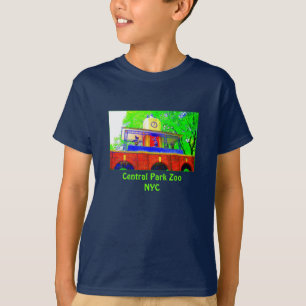 Central Park Zoo T-shirt noir