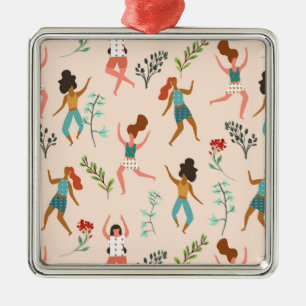 Central Park Zumba Metal Ornament